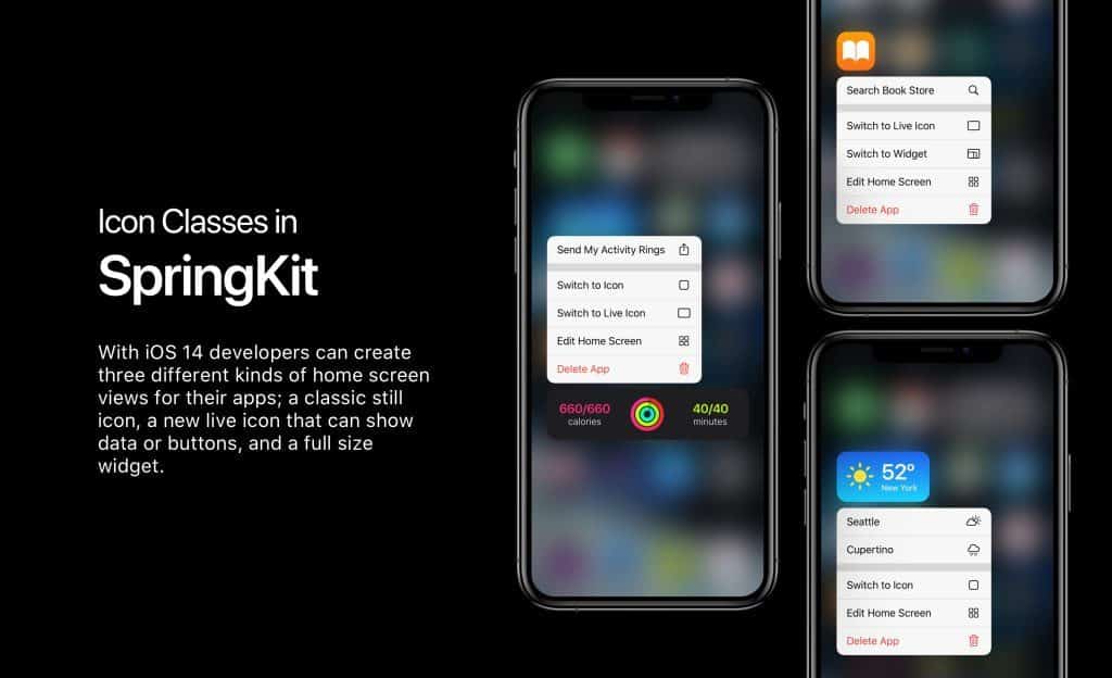 SpringKit iOS 14 Concept