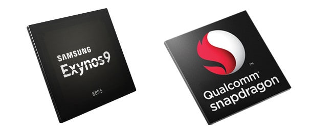 Samsung Exynos Qualqumm Snapdragon