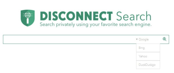 DISCONNECT Top 10 Google Search Engine Alternatives
