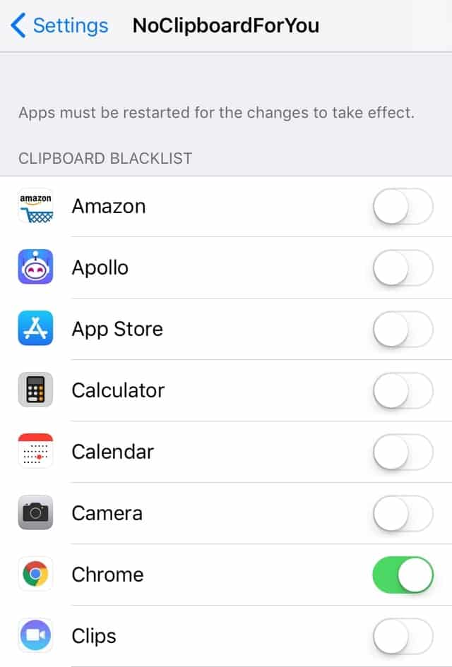 NoClipboardForYou To Disable Clipboard Access For Apps