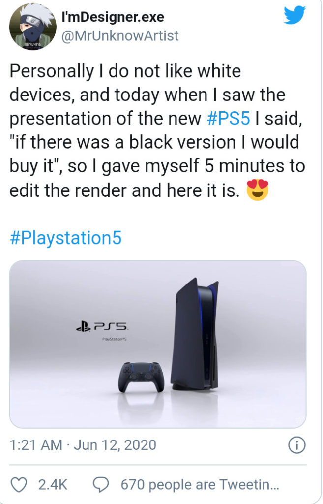 PS5 Lovers Ask For More Color Options, including All-Black, For The Device