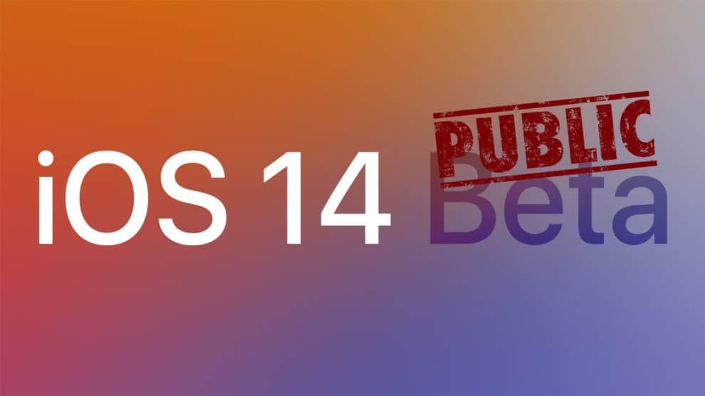 iOS 14 public beta 1 download install