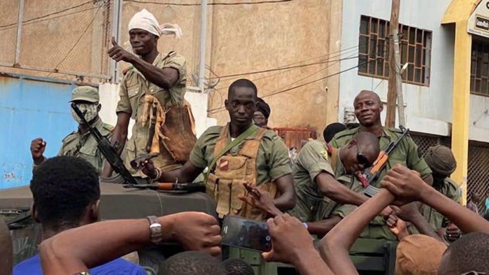 West Africa Mali Military Mutiny