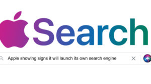 Apple search engine Google search