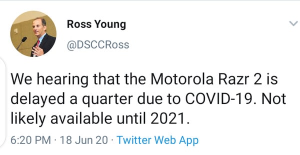 Motorola Razr 2 Release date