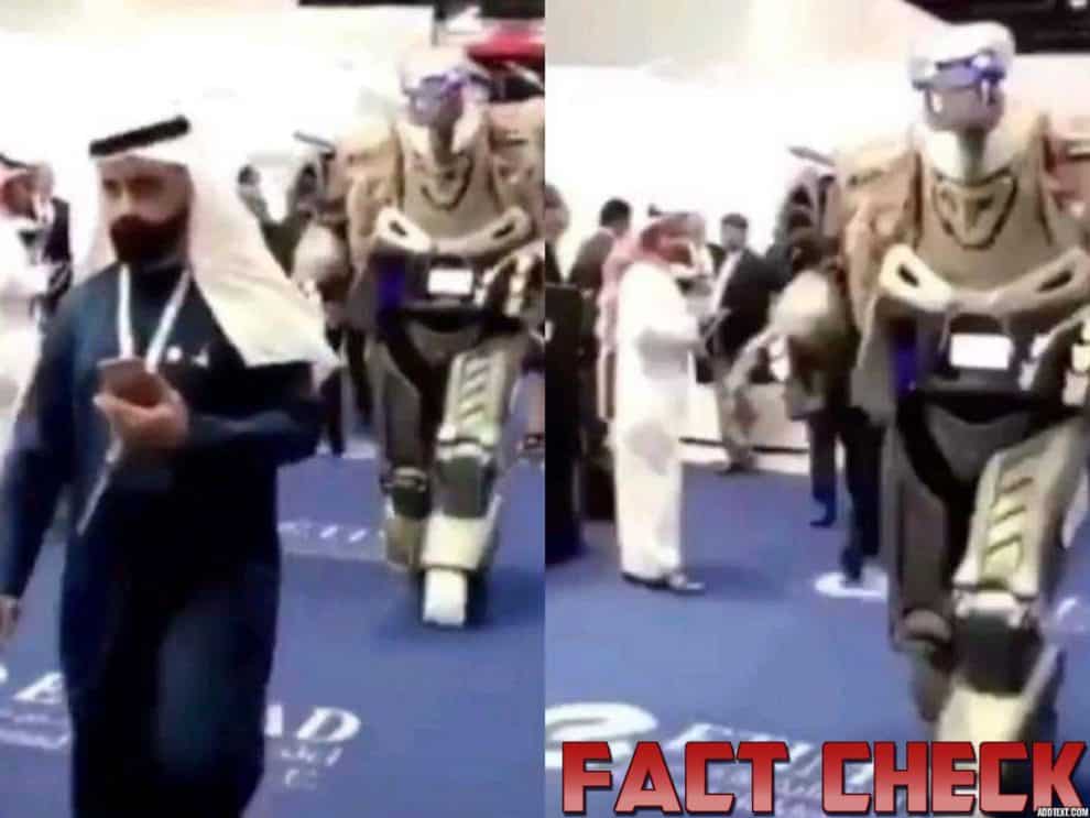 viral video king of bahrain dubai robot bodyguard