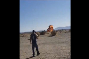 Video F-35B jet crash Imperial County California