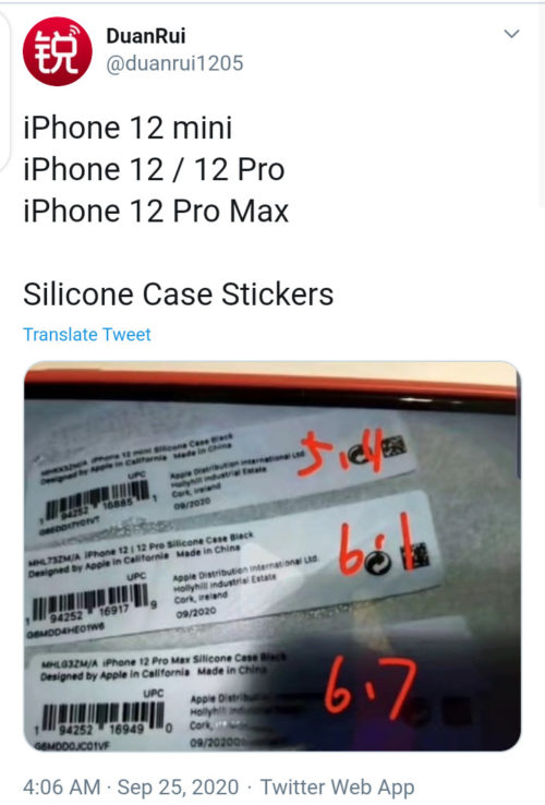 iPhone 12 Mini Case Stickers