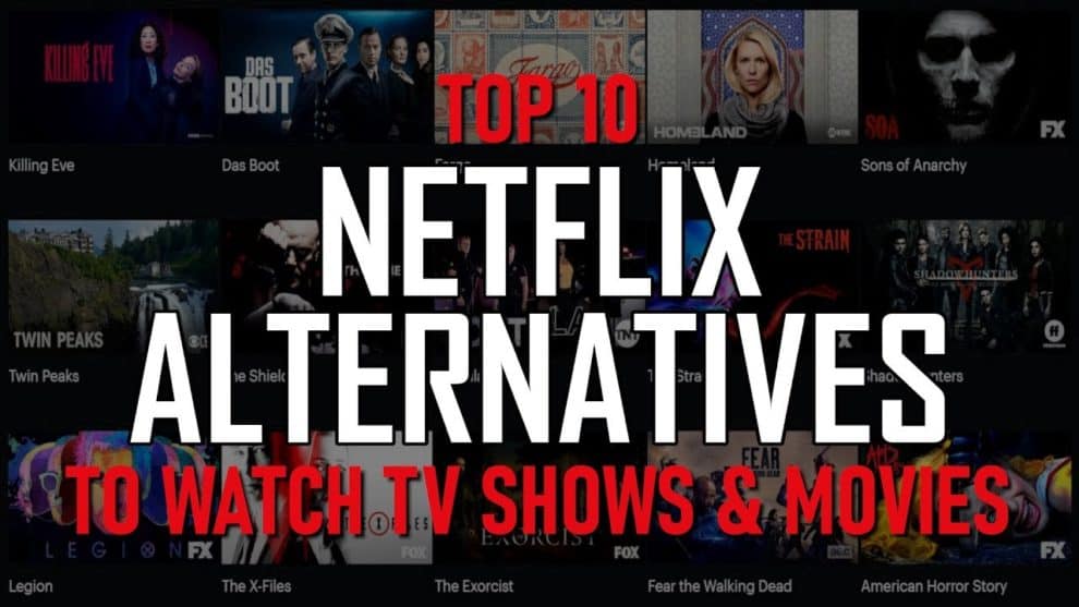 Top 10 Netflix Alternatives