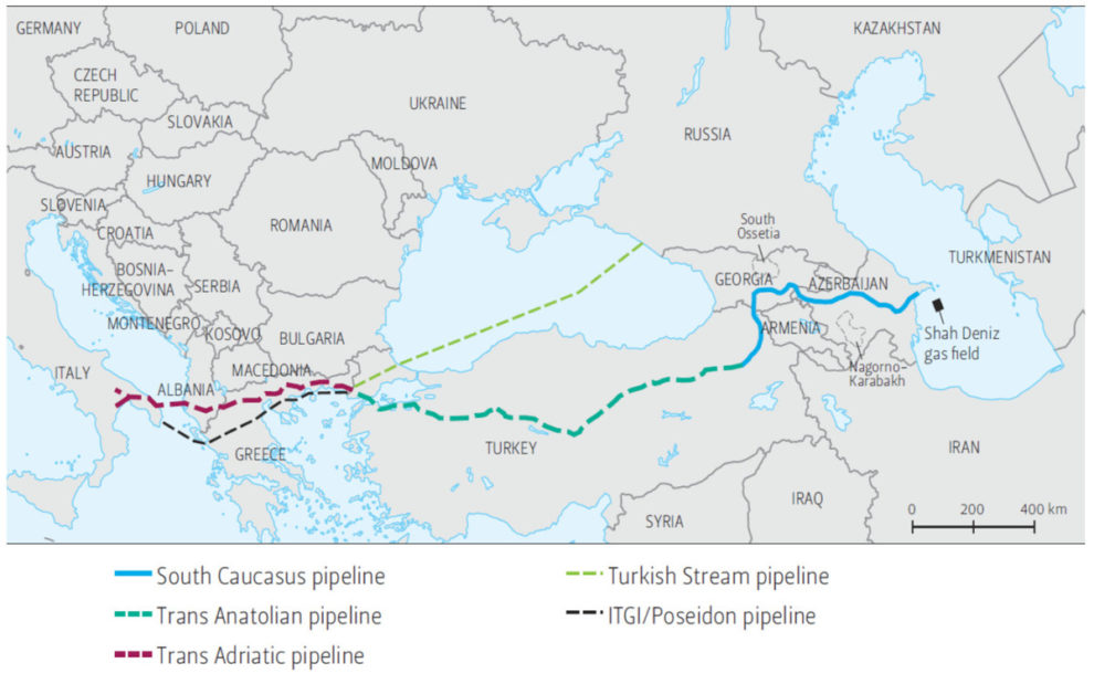 Russia Gazprom Azerbaijan gas