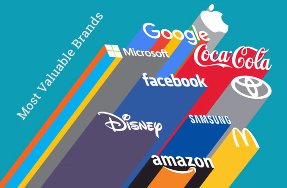 Top 10 World's Most Valuable Brands of 2020