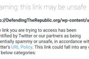 Twitter blocks Sidney Powell website defendingtherepublic.org