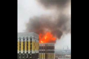 moscow russia warehouse explosion