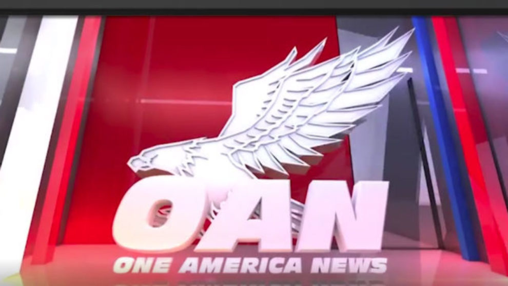 OANN website down and offline One America News Networks