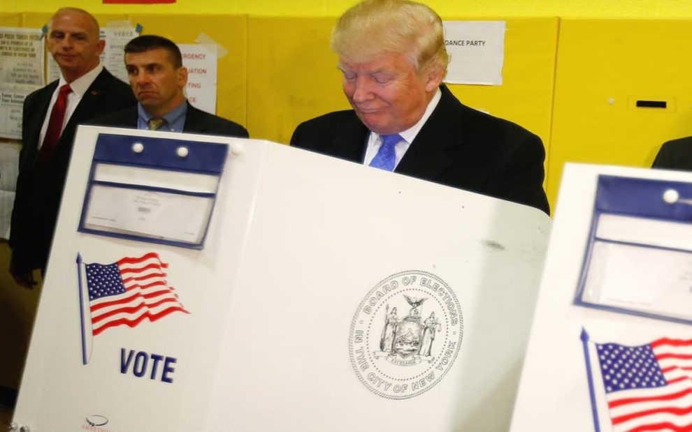 TTrump lead started to magically disappear Surprise Ballot Dumps