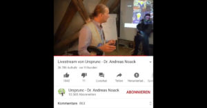 german doctor police raid Dr. Andreas Noack live video