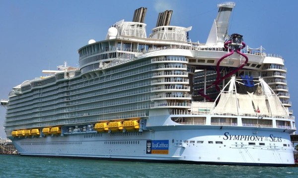 Top 10 biggest cruise ships in the world