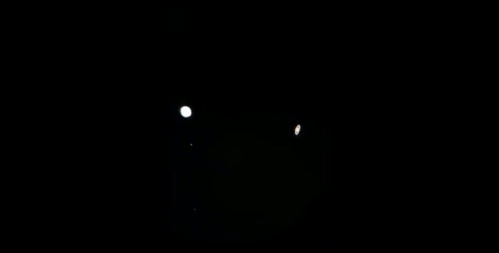 Jupiter and Saturn the great conjunction live video