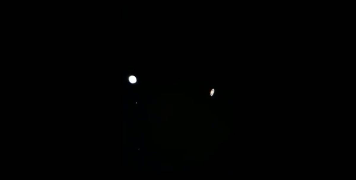 Jupiter and Saturn the great conjunction live video