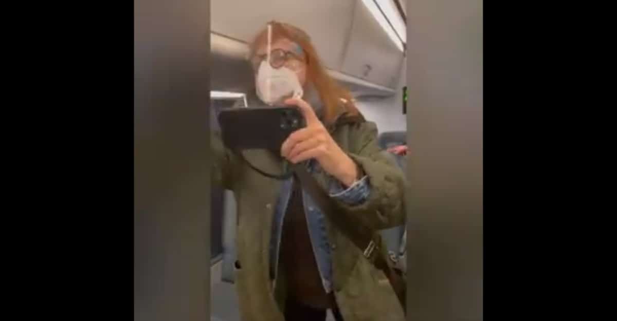 woman twitter followers men drinking coffee train
