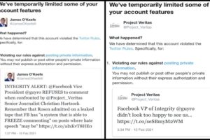 Twitter locked Project Veritas James O’Keefe account