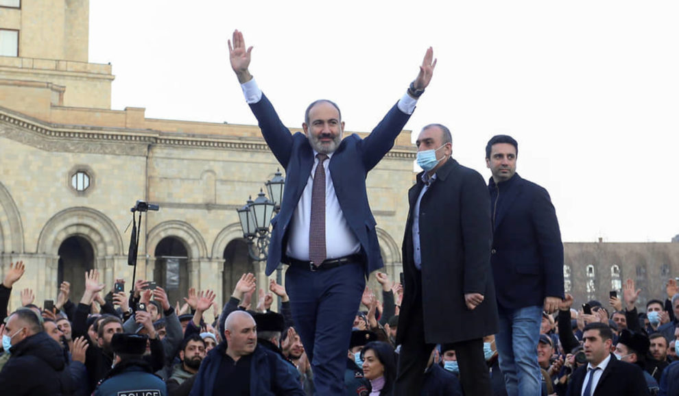 Armenian Pashinyan resign