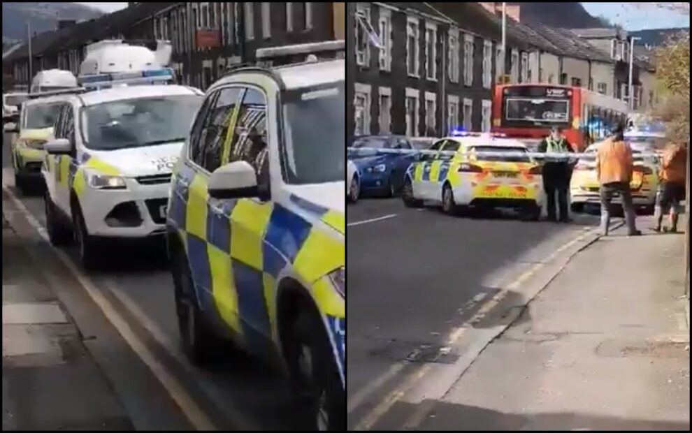 stabbing attack Wales Ynyswen Treorchy Chinese takeaway