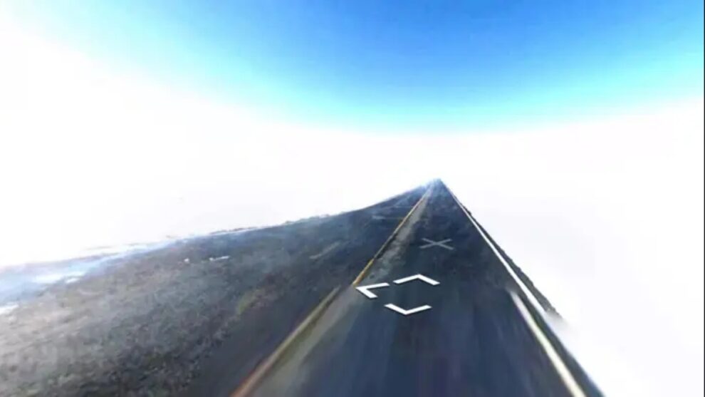 Google Maps road heaven