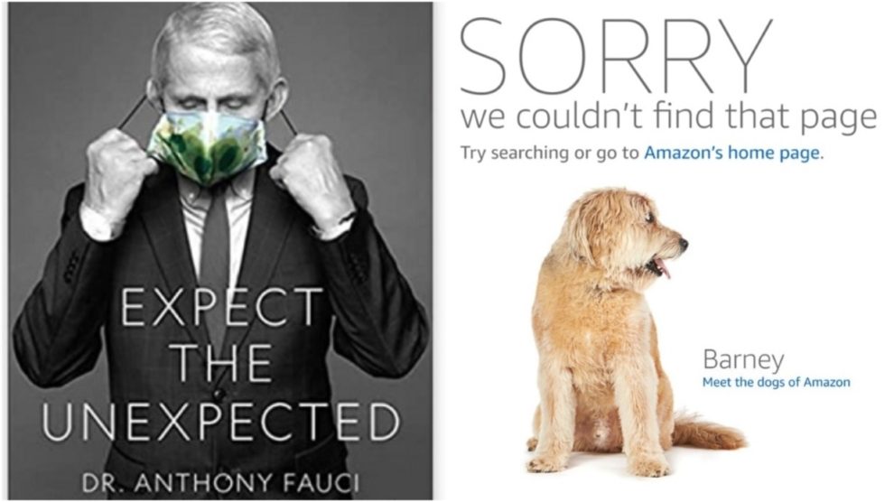 Anthony Fauci book removed from amazon Barnes & Noble