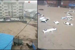 henan china flooding rain