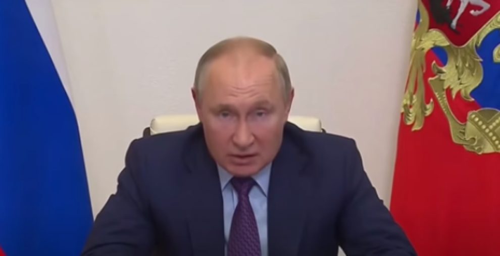 Putin Says Russia 'Not Striving' For Return Of Soviet Union