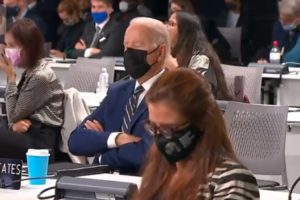 VIDEO: Biden sleeping COP26 Climate Summit