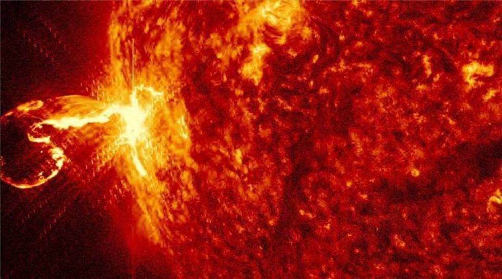 sun flares power fluctuations