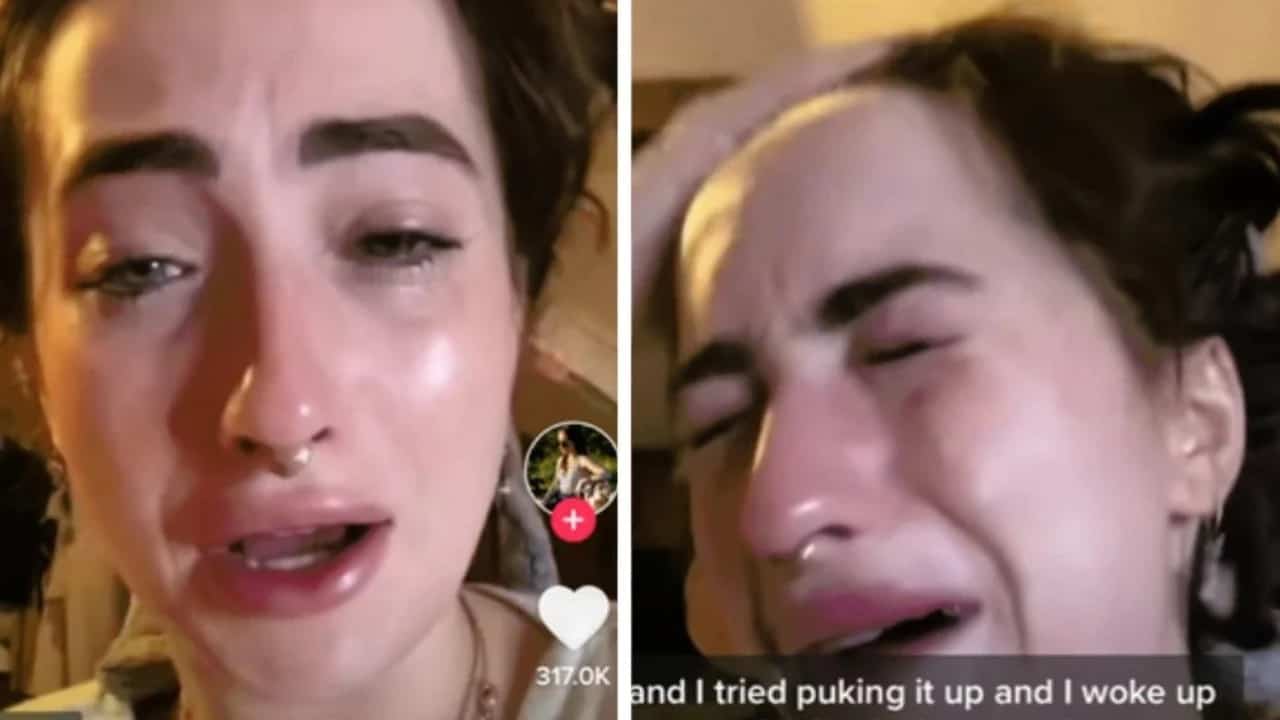 TikToker swallowed AirPods