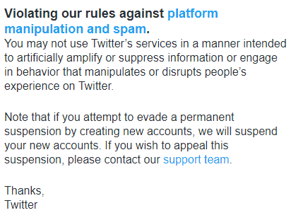 twitter suspended