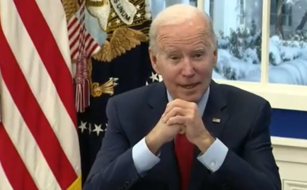 Biden says 'can't stop' funds being used for border wall