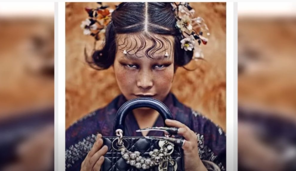 China western ads narrow eyes models