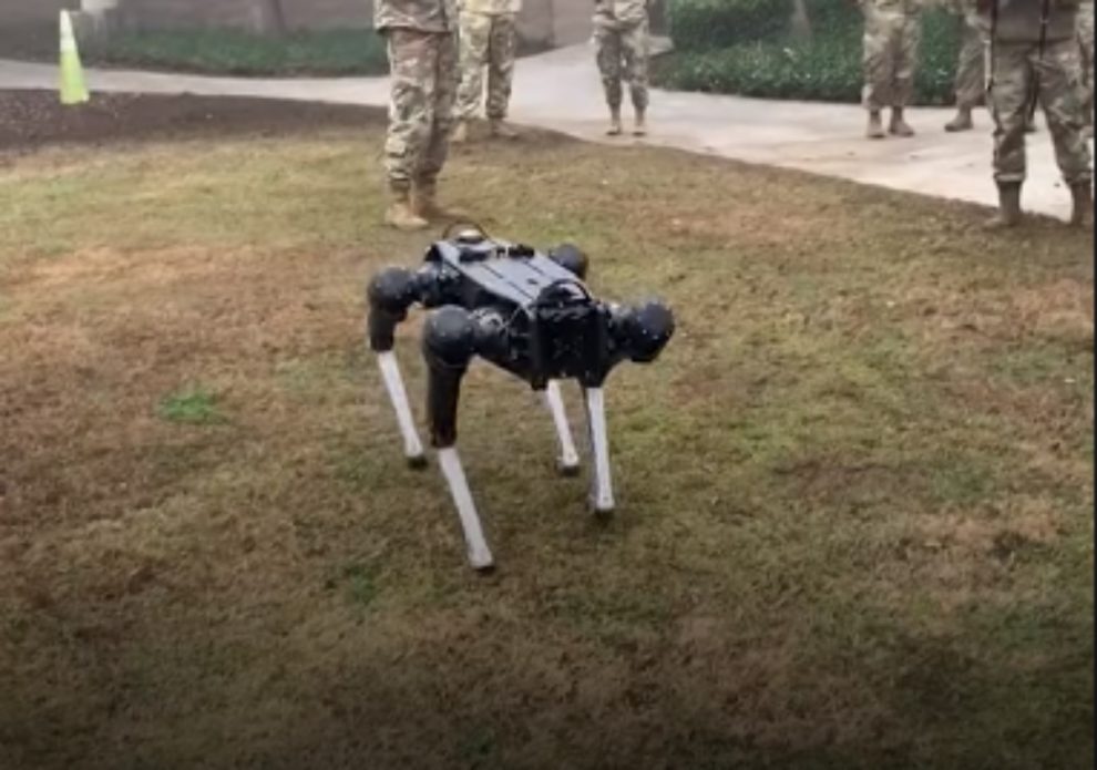 US robot patrol dogs border