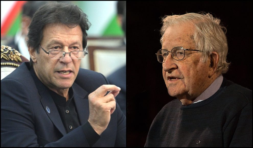 Noam Chomsky Imran Khan regime change US