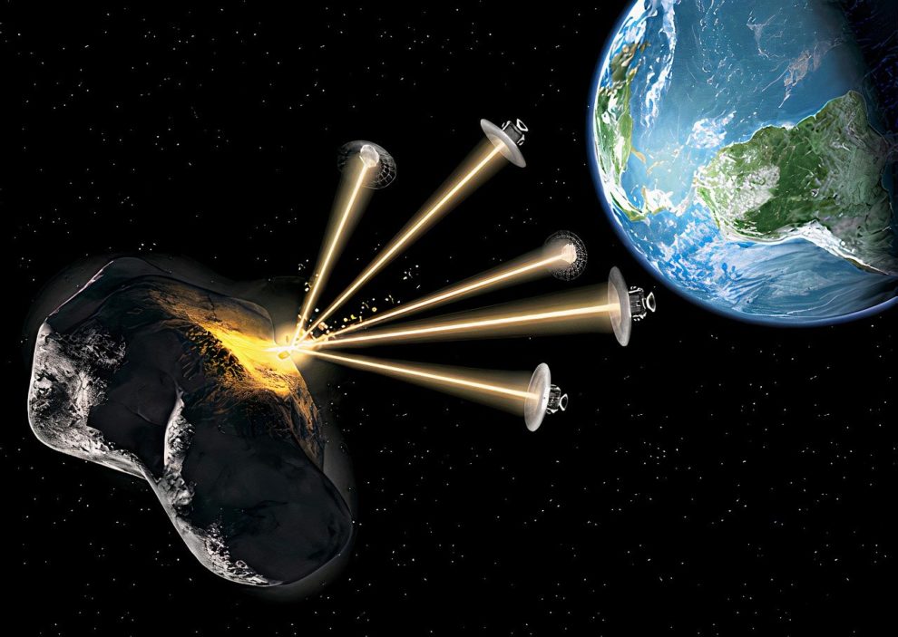 Potentially Hazardous asteroid zoom past earth