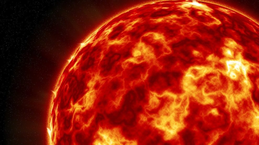 earth solar eruption 600,000