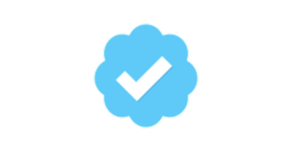 Gold Gray And Blue verified Badges twitter