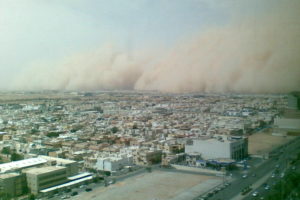 sandstorm tehran schools