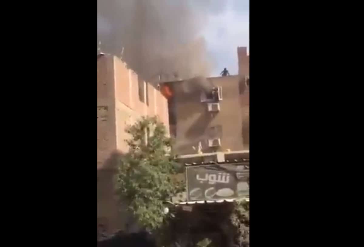 Electrical fire kills 41 in Cairo Coptic church.
