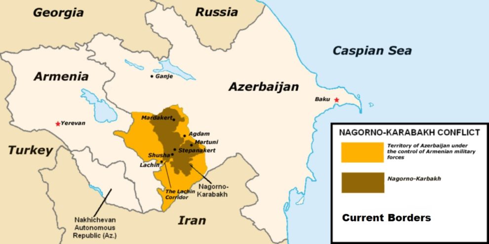 azerbaijan control strategic heights in Karabakh