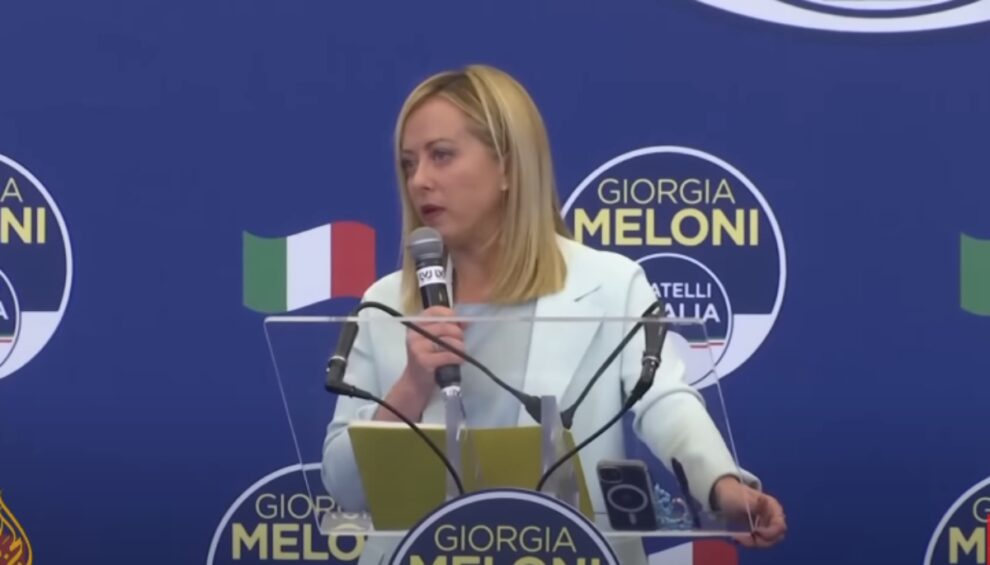 Pressure of migration on Italy 'unbearable', says PM Meloni