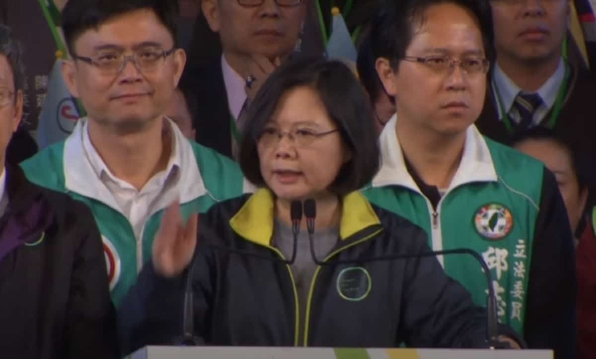 Taiwan's President Tsai urges China to seek 'peaceful coexistence'