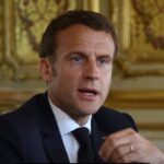 Macron defence council protests