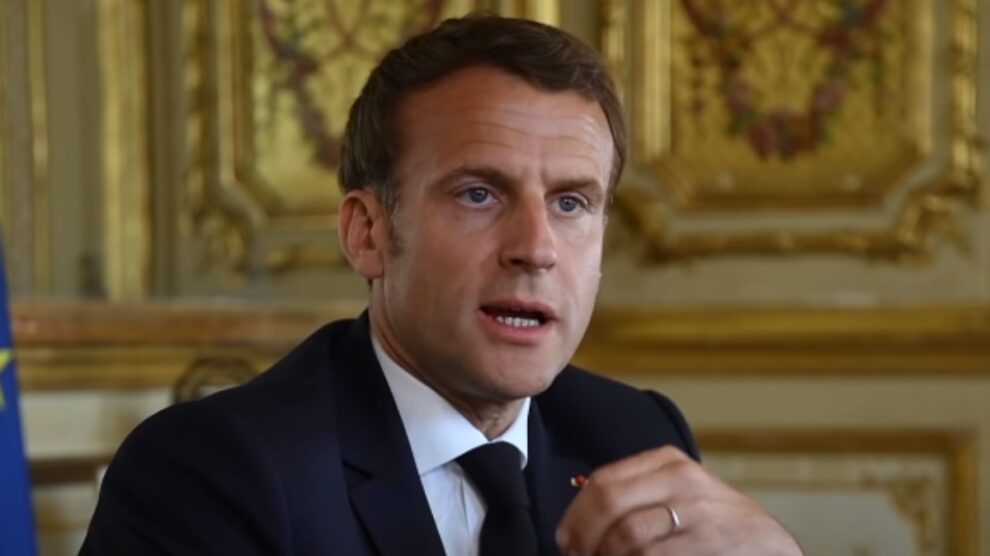 Macron says IS branch behind Russia attack, also targeted France
