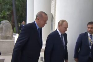 Putin raises concerns of 'catastrophic deterioration' in Gaza with Erdogan